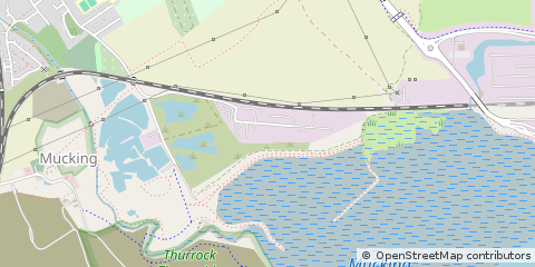 Map of Stanford-LE-Hope, Essex