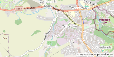 Map of Paignton, Devon