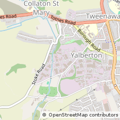 Map of Paignton, Devon