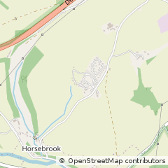 Map of South Brent, Devon