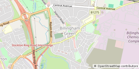Map of Billingham