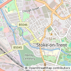 Map of Stoke-on-Trent