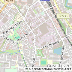 Map of Bolton