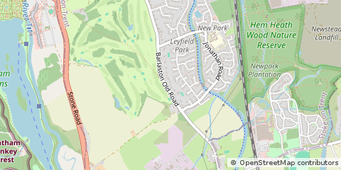 Map of Stoke-on-Trent