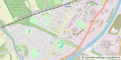 Map of Manchester, Greater Manchester