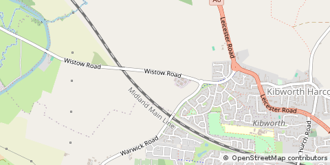 Map of Leicester