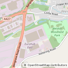 Map of Corby, Northnts