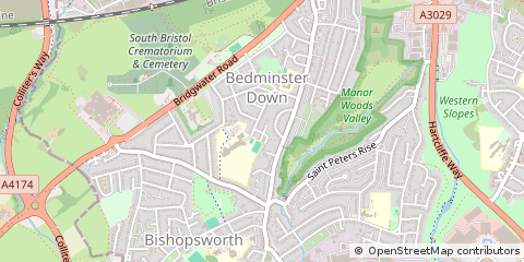 Map of Bristol