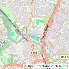 Map of Macclesfield, Cheshire