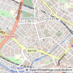 Map of Birmingham, West Midlands