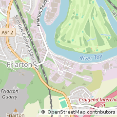 Map of Perth, Perthshire