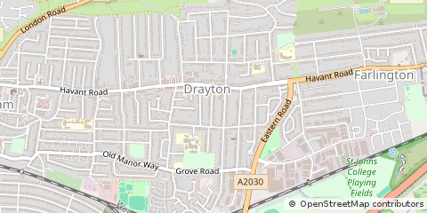 Map of Portsmouth, Hampshire