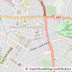 Map of Leicester, Leicestershire