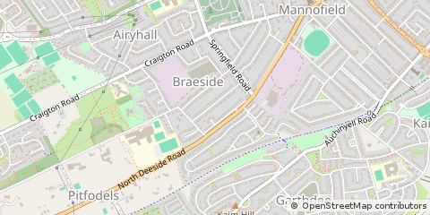Map of Aberdeen