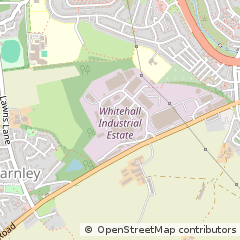 Map of Leeds, West Yorkshire
