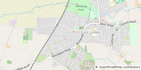 Map of Loughborough