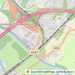 Map of Runcorn, Cheshire