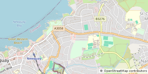 Map of Newquay