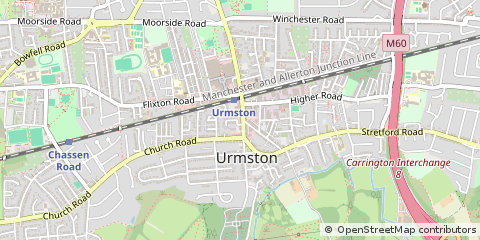 Map of Manchester