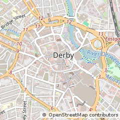 Map of Derby