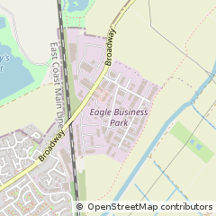 Map of Yaxley, Cambs