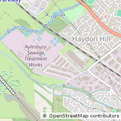 Map of Aylesbury, Buckinghamshire