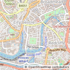 Map of Bristol