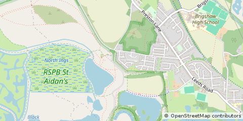Map of Leeds