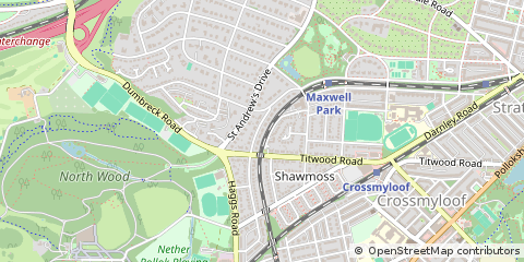 Map of Glasgow