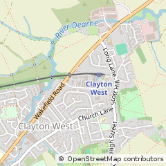Map of Huddersfield