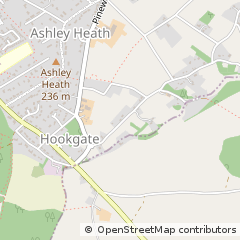 Map of Market Drayton, Shropshire