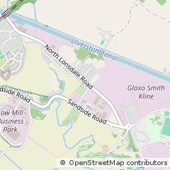 Map of Ulverston, Cumbria