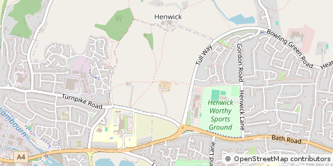 Map of Thatcham