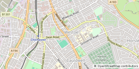 Map of Tyne & Wear