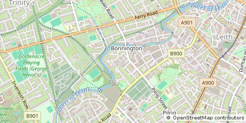 Map of Edinburgh