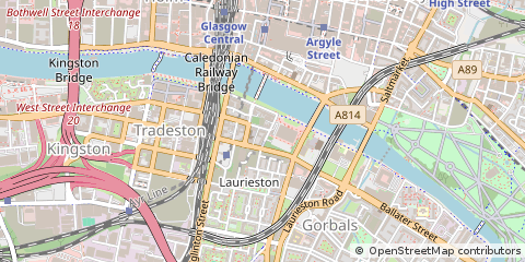 Map of Glasgow