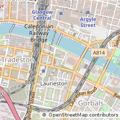 Map of Glasgow