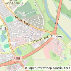 Map of Shrewsbury, Shropshire