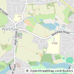 Map of Bury, Lancashire