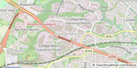 Map of Glasgow