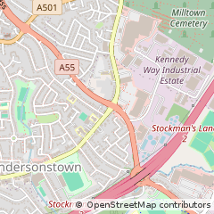 Map of Belfast