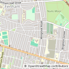 Map of Newcastle Upon Tyne