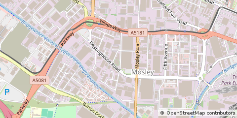 Map of Manchester
