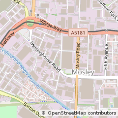Map of Manchester