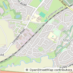 Map of Shrewsbury, Shropshire
