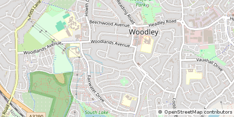 Map of Reading
