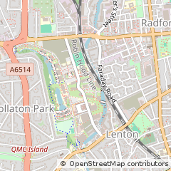 Map of Nottingham