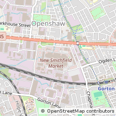 Map of Manchester