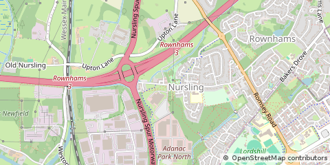 Map of Southampton