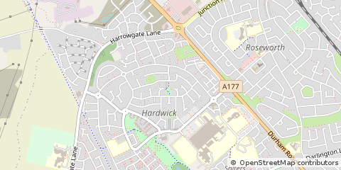 Map of Stockton
